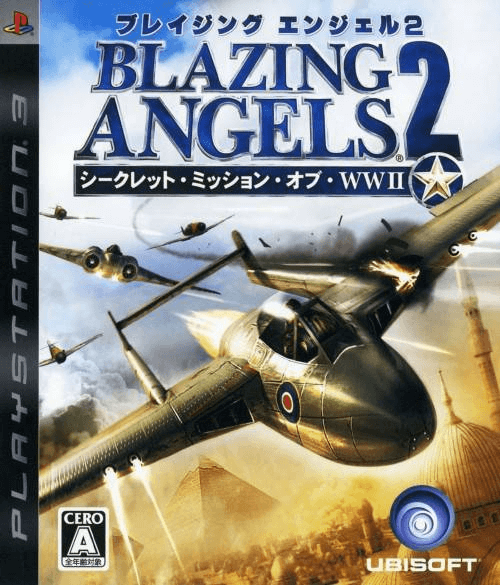 Blazing Angels 2: Secret Missions of WWII box art for Playstation 3
